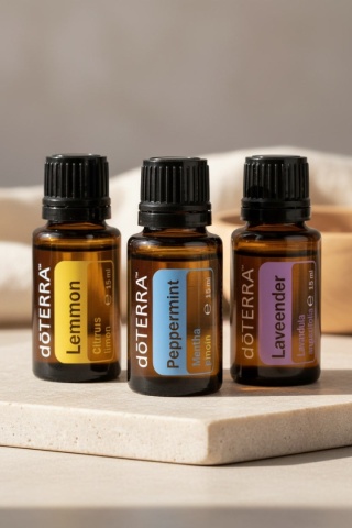 Zestaw dla początkujących: Lawenda, Cytryna, Mięta pieprzowa