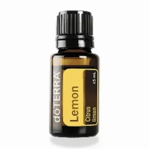 Olejek eteryczny Cytryna doTERRA 15 ml – butelka na białym tle