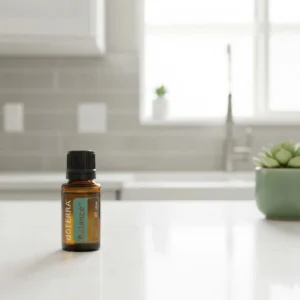 Balance doTERRA obok dyfuzora aromaterapeutycznego doTERRA