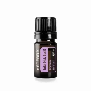 Bazylia Azjatycka (tulsi) doTERRA – olejek eteryczny 15ml na białym tle