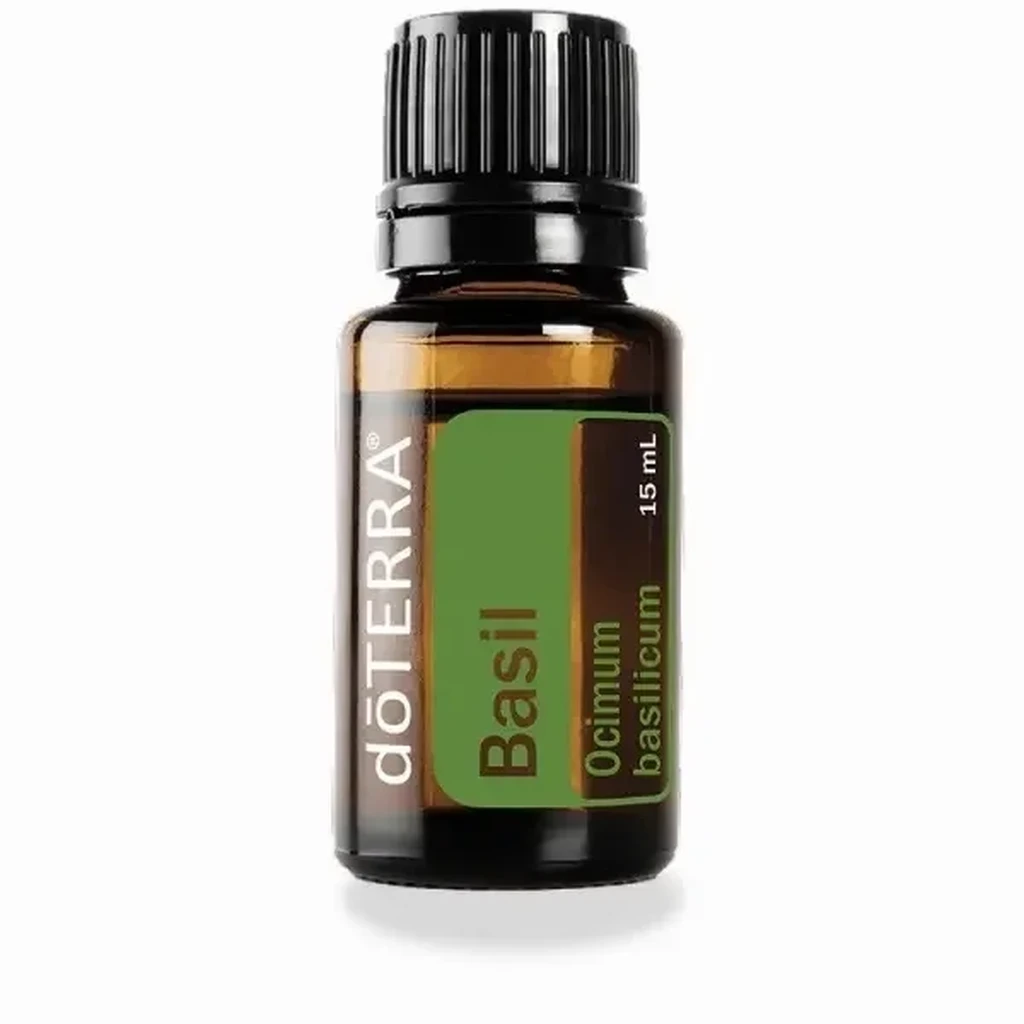 Bazylia doTERRA – olejek eteryczny 15ml na białym tle