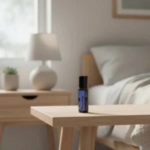 Blue Lotus Touch doTERRA obok dyfuzora aromaterapeutycznego doTERRA