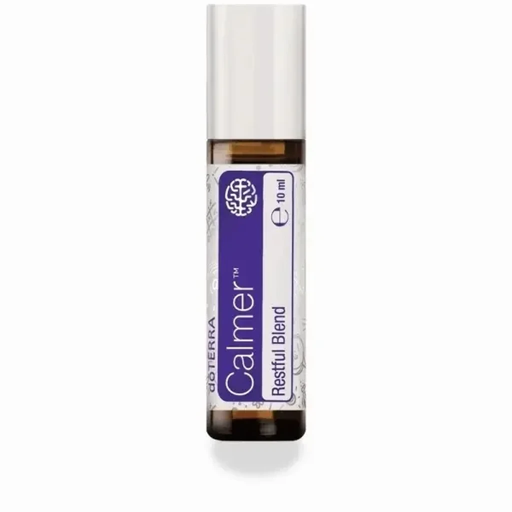Calmer doTERRA – roll-on 10ml na białym tle