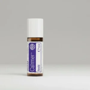 Calmer doTERRA na szarym tle – ujęcie produktowe