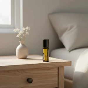 Cheer Touch doTERRA obok dyfuzora aromaterapeutycznego doTERRA