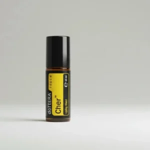 Cheer Touch doTERRA na szarym tle – ujęcie produktowe