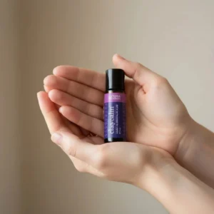 Clarycalm doTERRA obok dyfuzora aromaterapeutycznego doTERRA