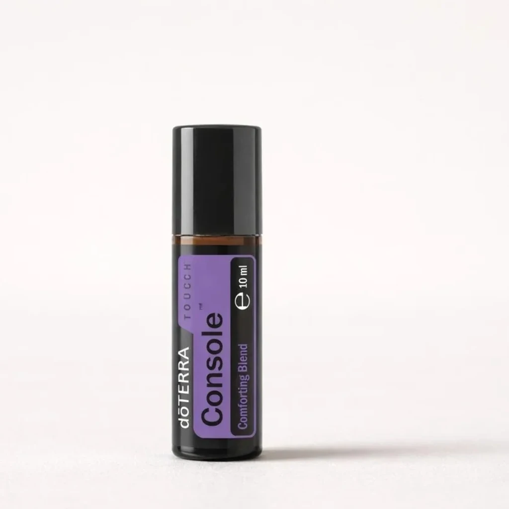 Console Touch doTERRA na szarym tle – ujęcie produktowe