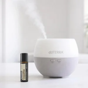 Copaiba Touch doTERRA na białym blacie kuchennym