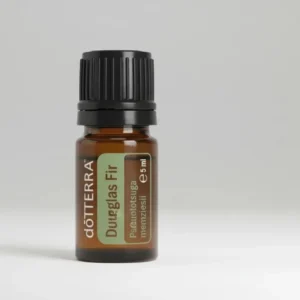 Daglezja doTERRA na szarym tle – ujęcie produktowe