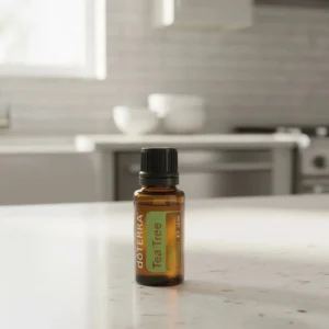 Drzewo Herbaciane doTERRA obok dyfuzora aromaterapeutycznego doTERRA