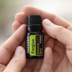 Forgive doTERRA obok dyfuzora aromaterapeutycznego doTERRA