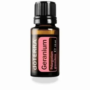 Geranium doTERRA – olejek eteryczny 15ml na białym tle