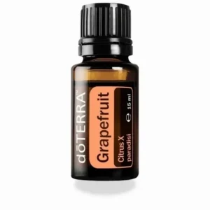 Grejpfrut doTERRA – olejek eteryczny 15ml na białym tle