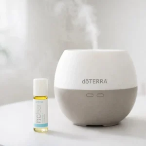 Hd Clear doTERRA na białym blacie kuchennym