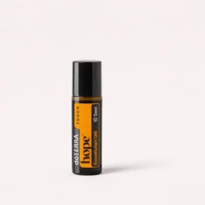Hope doTERRA na szarym tle – ujęcie produktowe