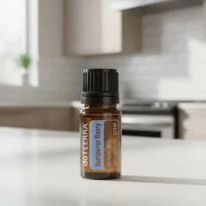 Jałowiec doTERRA obok dyfuzora aromaterapeutycznego doTERRA