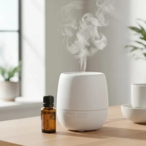 Dłonie trzymające Kasja doTERRA – aplikacja olejku