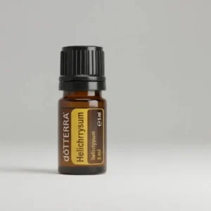 Kocanka Włoska doTERRA na szarym tle – ujęcie produktowe