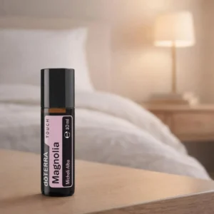 Magnolia Touch doTERRA obok dyfuzora aromaterapeutycznego doTERRA