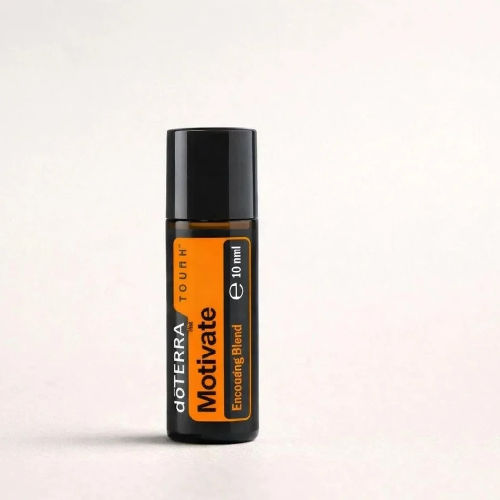 Motivate Touch doTERRA na szarym tle – ujęcie produktowe
