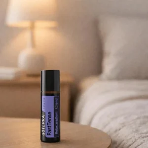 Pasttense doTERRA obok dyfuzora aromaterapeutycznego doTERRA
