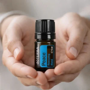 Peace doTERRA obok dyfuzora aromaterapeutycznego doTERRA