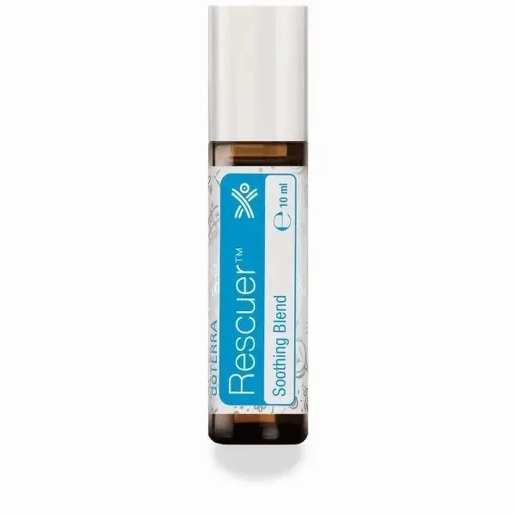 Rescuer doTERRA – roll-on 10ml na białym tle