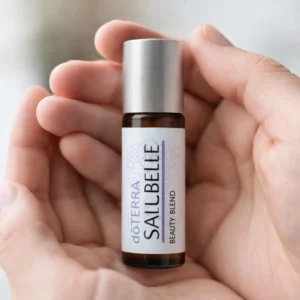 Salubelle doTERRA obok dyfuzora aromaterapeutycznego doTERRA