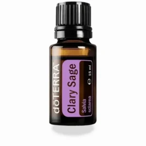 Szałwia Muszkatołowa doTERRA – olejek eteryczny 15ml na białym tle