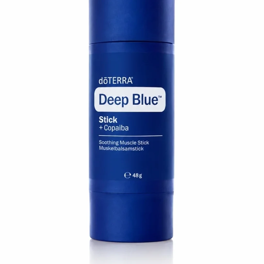 Sztyft Deep Blue doTERRA – olejek eteryczny 15ml na białym tle