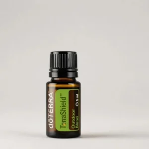 Terrashield doTERRA na szarym tle – ujęcie produktowe