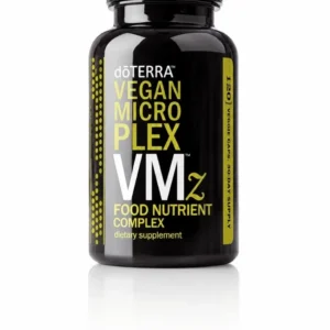 Wegański Microplex Vmz Doterra - Suplement Diety, 120 Kapsułek doTERRA – olejek eteryczny 15ml na białym tle