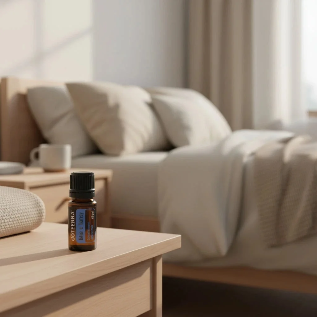 Wrotycz Marokański doTERRA obok dyfuzora aromaterapeutycznego doTERRA