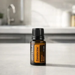 Zendocrine doTERRA obok dyfuzora aromaterapeutycznego doTERRA