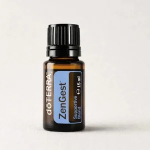Zengest doTERRA na szarym tle – ujęcie produktowe