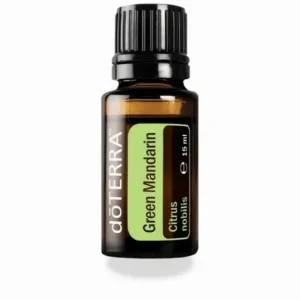 Zielona Mandarynka doTERRA – olejek eteryczny 15ml na białym tle